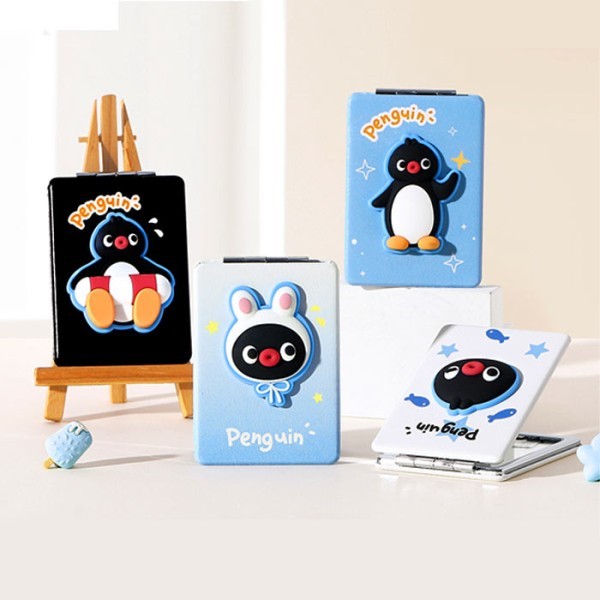 Pigu Penguin Ορθογώνιος Καθρέφτης Διπλής Όψης