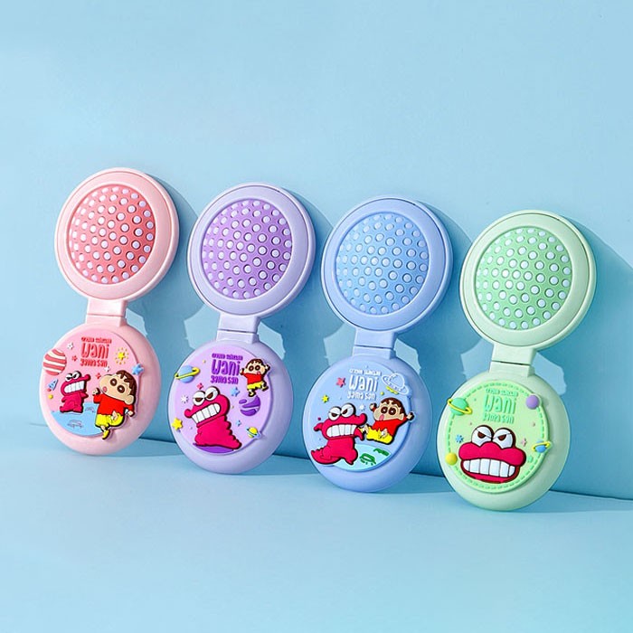 Shin Chan Πτυσσόμενη Χτένα Μαλλιών Με Καθρεφτάκι Wani