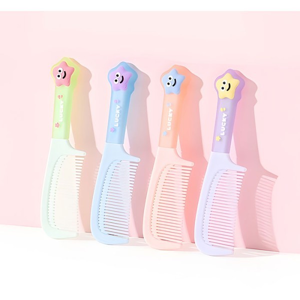 Lucky Star Μικρή Χτένα Μαλλιών Μωβ