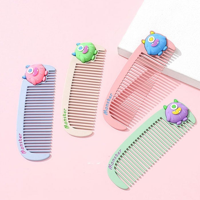 Little Monster Μεταλλική Χτένα Μαλλιών Με Τερατάκια
