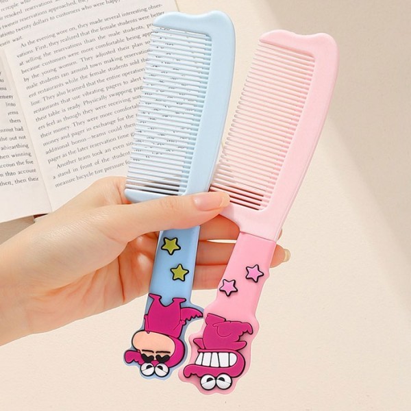 Shin Chan Χτένα Μαλλιών Γαλάζια Κροκόδειλος Ροζ