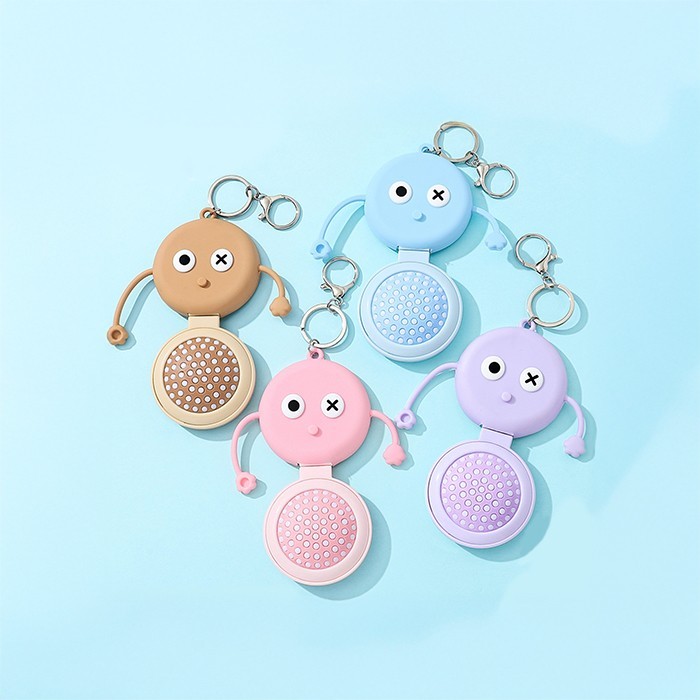 Cartoon Πτυσσόμενη Χτένα Μαλλιών Με Καθρέφτη