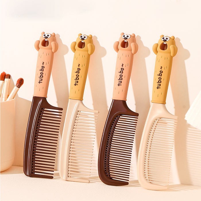 Groundhog Χτένα Μαλλιών Με Λαβή Ζωάκι