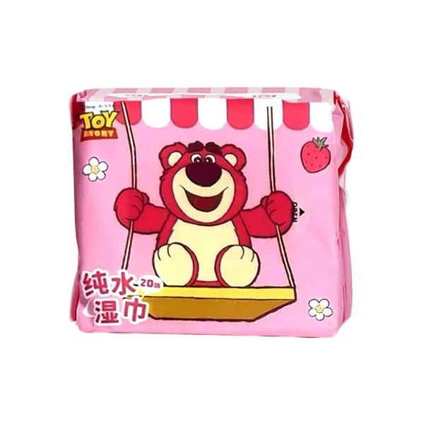 Lotso Bear Wipes Παιδικά Μαντηλάκια Χεριών 