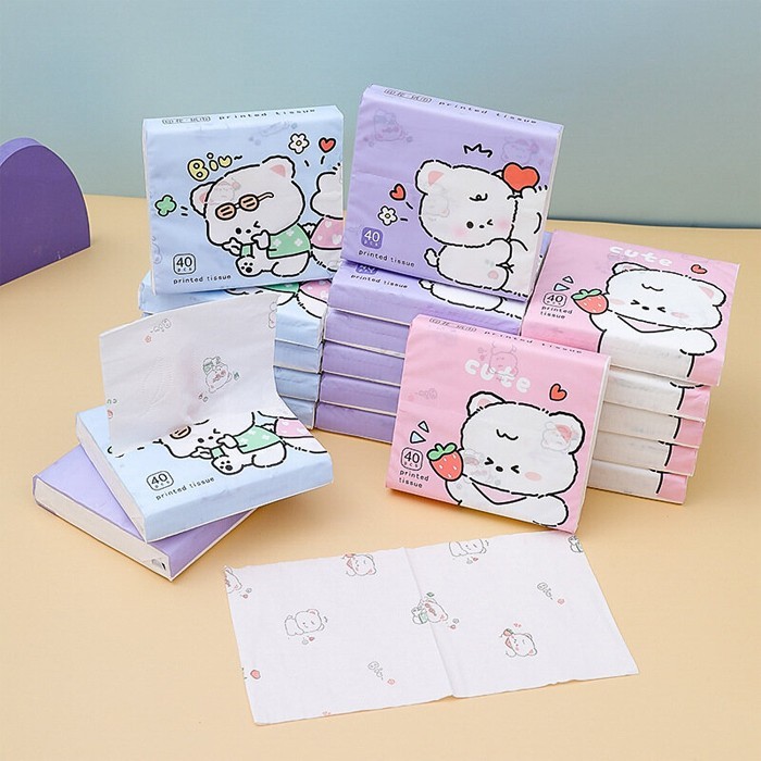 Hagi Bear Παιδικά Χαρτομάντηλα Προσώπου