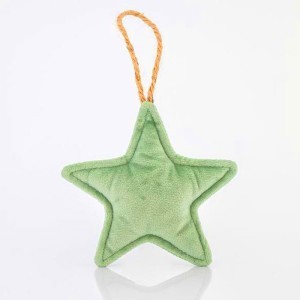 Velluto Βελούδινο Αστέρι Διακοσμητικό σε Απόχρωση Μέντας 10x2,5x28cm