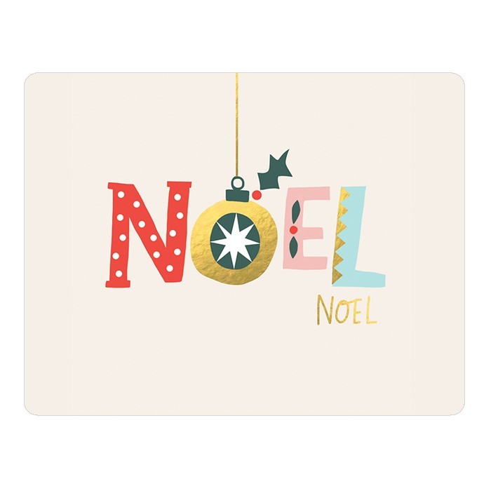 Noel Σουπλά Από PVC Με Εκτύπωση 33x43cm