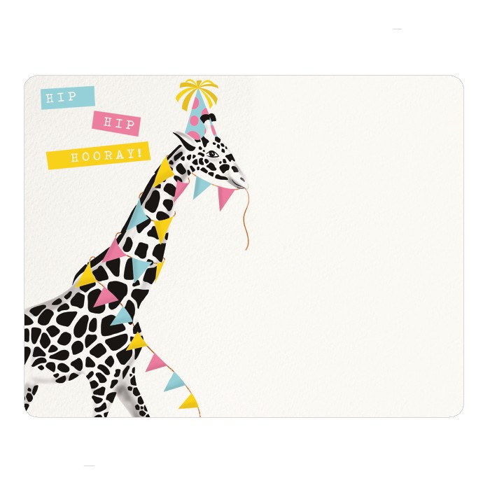 Giraffe Σουπλά Από PVC Με Εκτύπωση 33x43cm