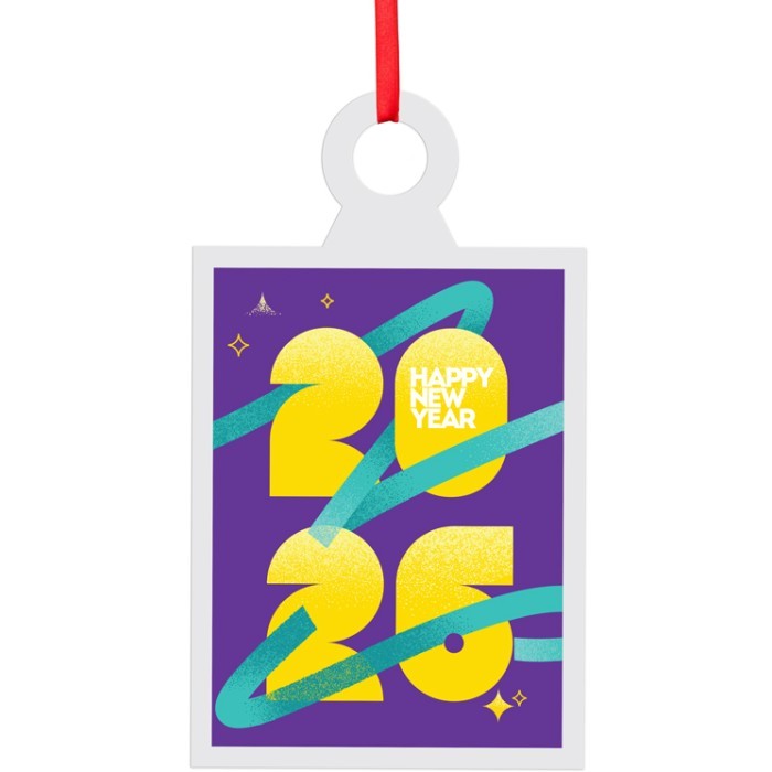 20-26 Γούρι Από Plexiglass Με Εκτύπωση 