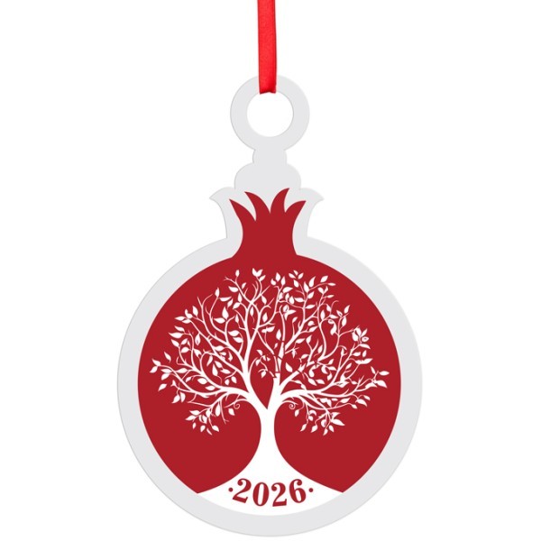 2025 Tree Γούρι Από Plexiglass Με Εκτύπωση 