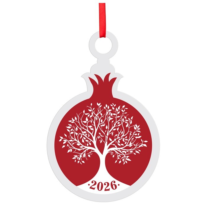 2026 Tree Γούρι Από Plexiglass Με Εκτύπωση