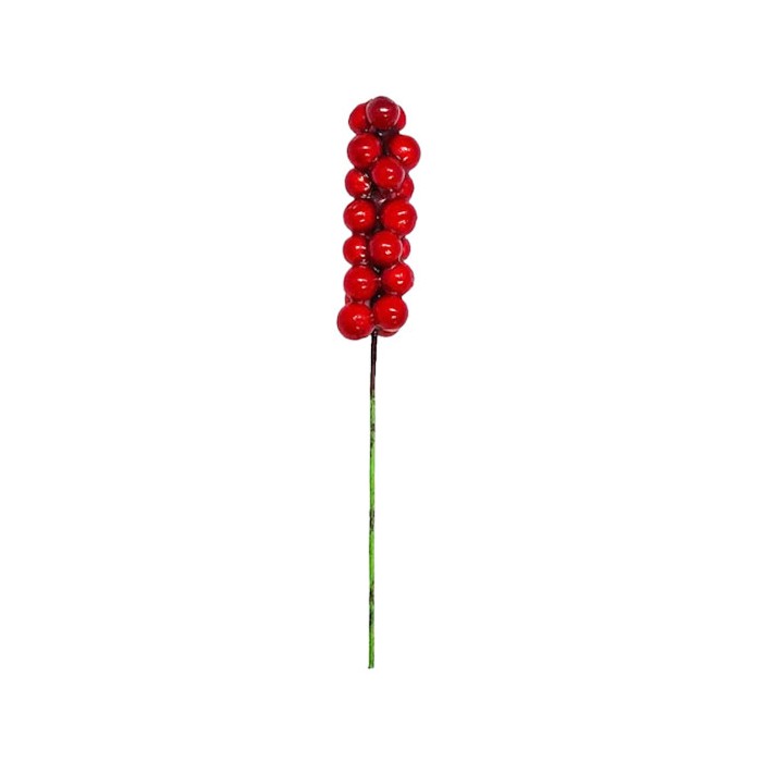 Xmas Red Berry Bouquet Διακοσμητικό Κλωνάρι