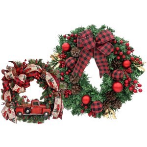 Christmas 
Mistletoe Στεφάνι Χριστουγεννιάτικο Δ30cm