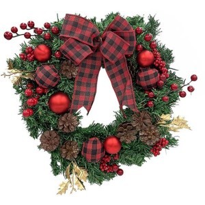 Christmas 
Mistletoe Στεφάνι Χριστουγεννιάτικο Δ30cm