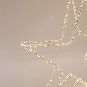 Mini Star Ακρυλικό Αστέρι Με Θερμά Λευκά Mini LED