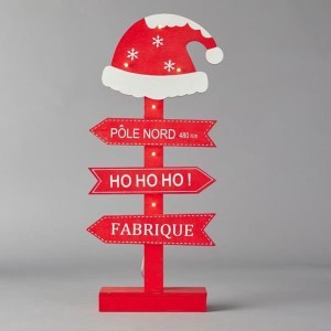 Beret Ξύλινες Φωτιζόμενες Ταμπελίτσες Με Σκουφάκι