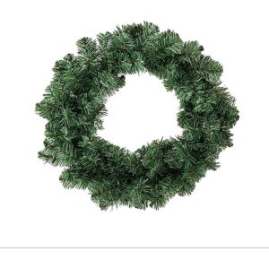 Chaplet Στεφάνι Πράσινο 60cm με 110 Tips για Εορταστική Διακόσμηση