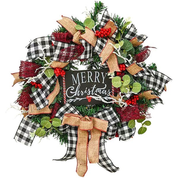 Karo Στεφάνι Χριστουγεννιάτικο Merry Christmas ø30cm