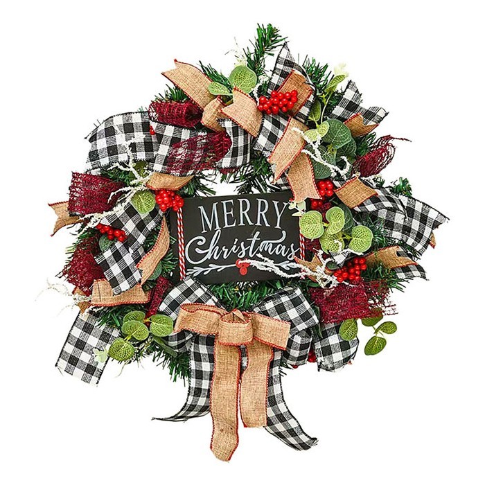 Karo Στεφάνι Χριστουγεννιάτικο Merry Christmas ø30cm