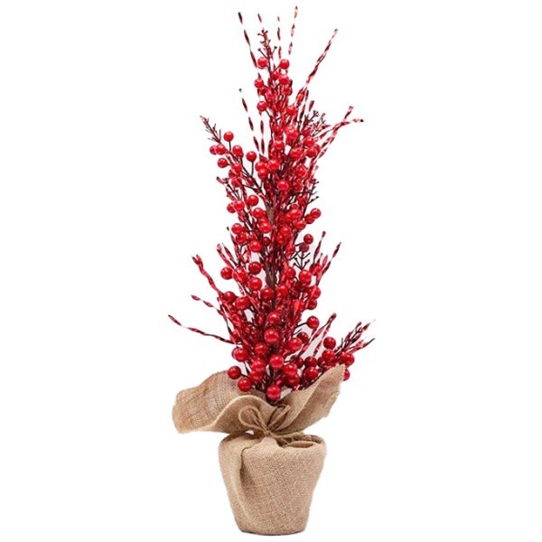 Berry Christmas Tree Διακοσμητικό Δεντράκι 63cm