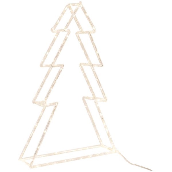 Mini Tree Δέντρο Ακρυλικό με 240Θερμά Λευκά LED 3.5V 70x15x120cm