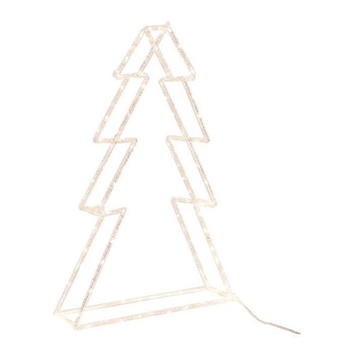 Mini Tree Δέντρο Ακρυλικό με 240Θερμά Λευκά LED 3.5V 70x15x120cm