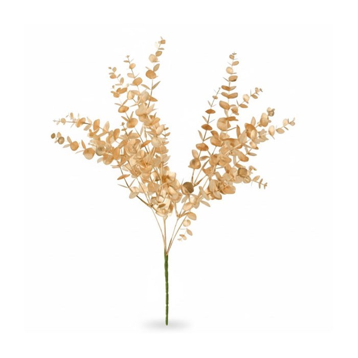 Golden Eucalyptus Διακοσμητικό Κλαδί Ευκάλυπτος Χρυσός 40cm