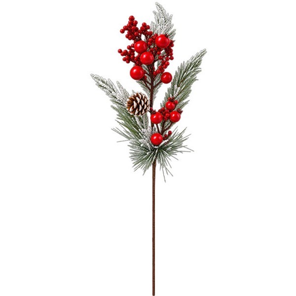 Frosty & Pine Χριστουγεννιάτικο Διακοσμητικό Κλαδί 76cm