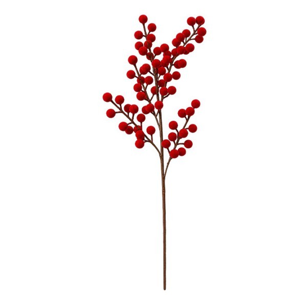 Scarlet Berries Xmas Κλαδί 63cm