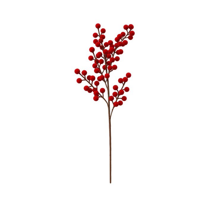 Scarlet Berries Xmas Κλαδί 63cm
