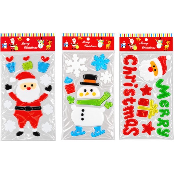 Window Xmas  Αυτοκόλλητα Τζαμιού 26x15cm Xmas Tree & Gifts
