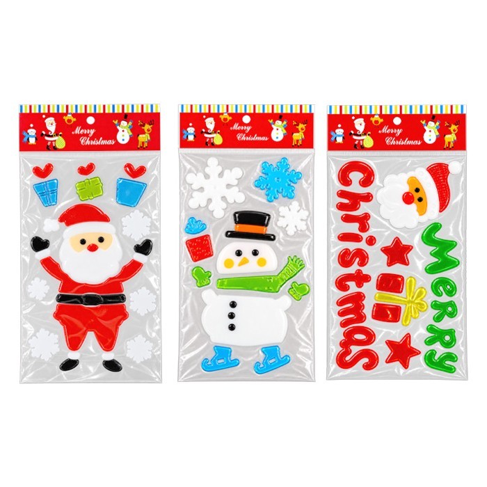 Window Xmas  Αυτοκόλλητα Τζαμιού 26x15cm