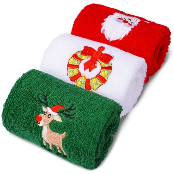 Xmas Kitchen Towel Χριστουγεννιάτικη Πετσέτα Κουζίνας Κόκκινο