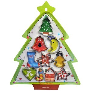 Fir Tree Κουπ Πατ Σετ 10τεμ σε Xmas Δέντρο 30x26,5cm