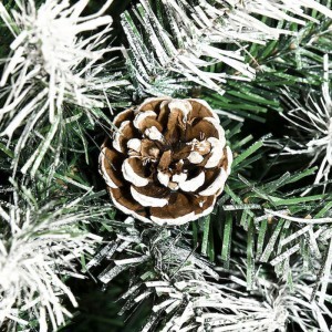 Χιονισμένο Χριστουγεννιάτικο Δέντρο Ζυρίχης 210cm Snowy Δ1.25cm