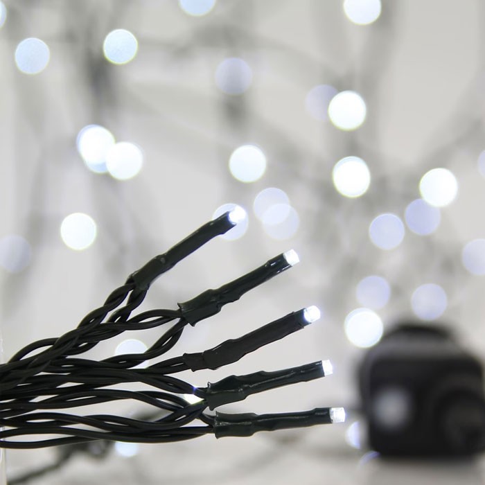 XMAS Φωτάκια Σειρά 700 LED 3mm με 8 Προγράμματα & Μνήμη 
