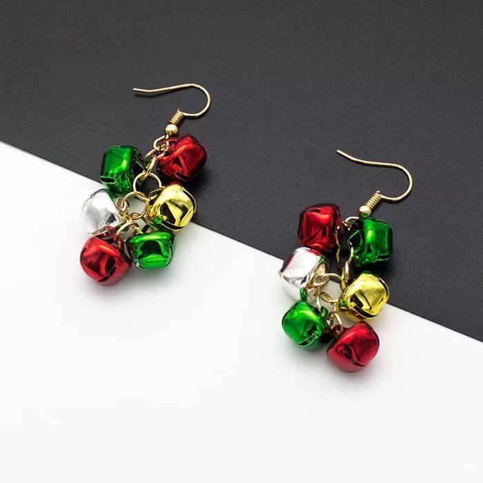 Pendant Christmas Earrings Χριστουγεννιάτικα Σκουλαρίκια