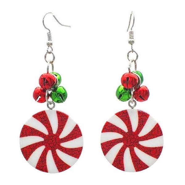 Pendant Christmas Earrings Χριστουγεννιάτικα Σκουλαρίκια Μπάλες