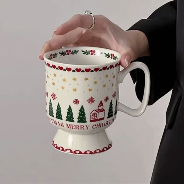 Vintage Xmas Tea Χριστουγεννιάτικη Κούπα 410ml