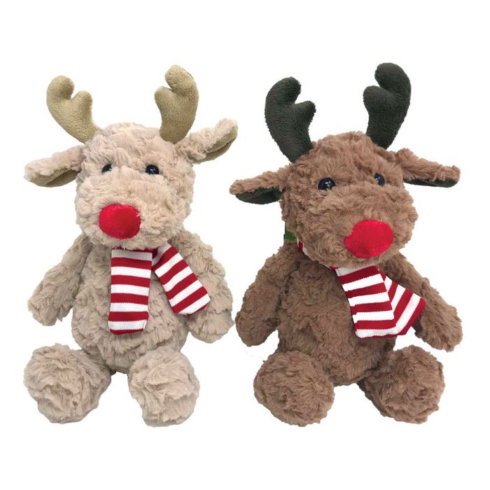 Xmas Friends Χριστουγεννιάτικος Λούτρινος Τάρανδος 32cm