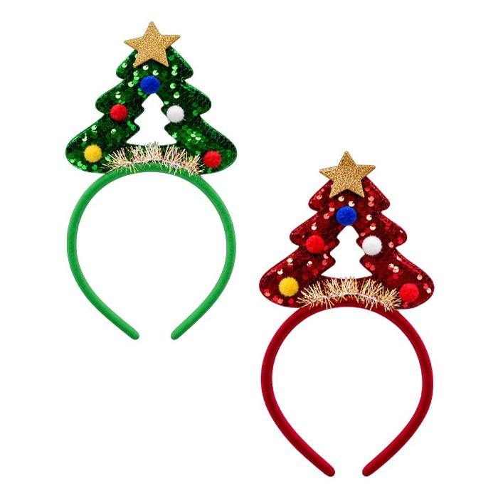 Sparkle Χριστουγεννιάτικη Στέκα Μαλλιών Δέντρο 24cm