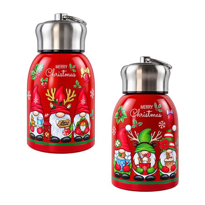 Gnome Xmas Θερμός Ανοξείδωτο 380ml 7.5x14cm 