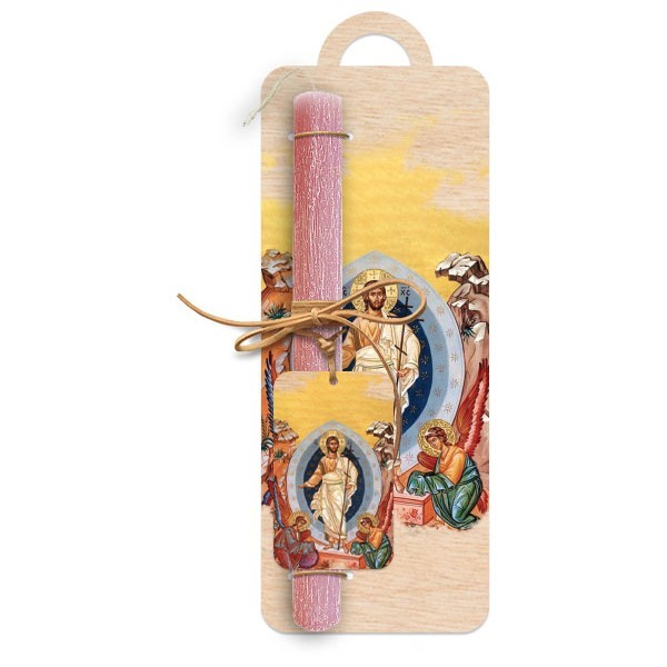 Η Ανάσταση Πασχαλινή Λαμπάδα 30cm