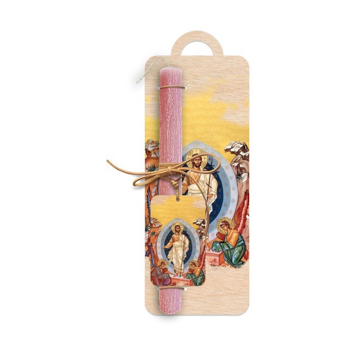 Η Ανάσταση Πασχαλινή Λαμπάδα 30cm