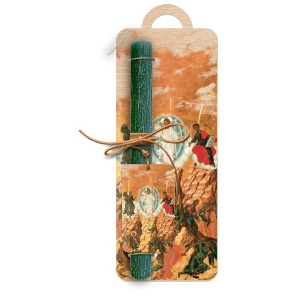 Μεταμόρφωση του Χριστού Πασχαλινή Λαμπάδα 30cm