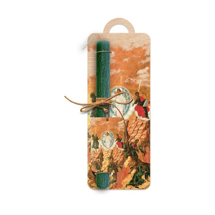 Μεταμόρφωση του Χριστού Πασχαλινή Λαμπάδα 30cm