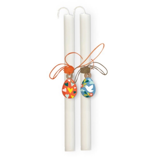 Love Dove Πασχαλινή Λαμπάδα 33cm