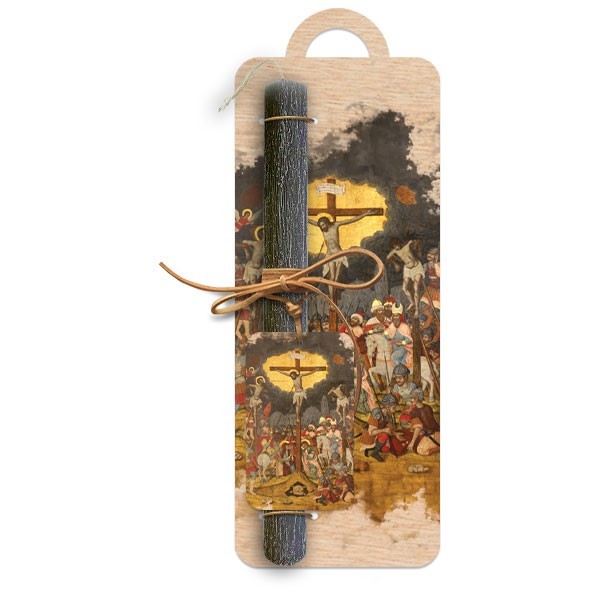 Σταύρωση Πασχαλινή Λαμπάδα 30cm