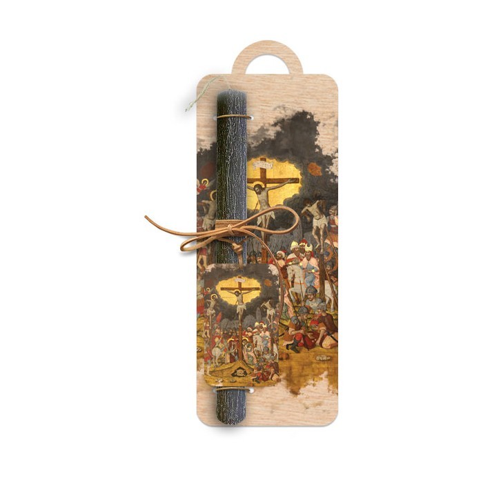 Σταύρωση Πασχαλινή Λαμπάδα 30cm