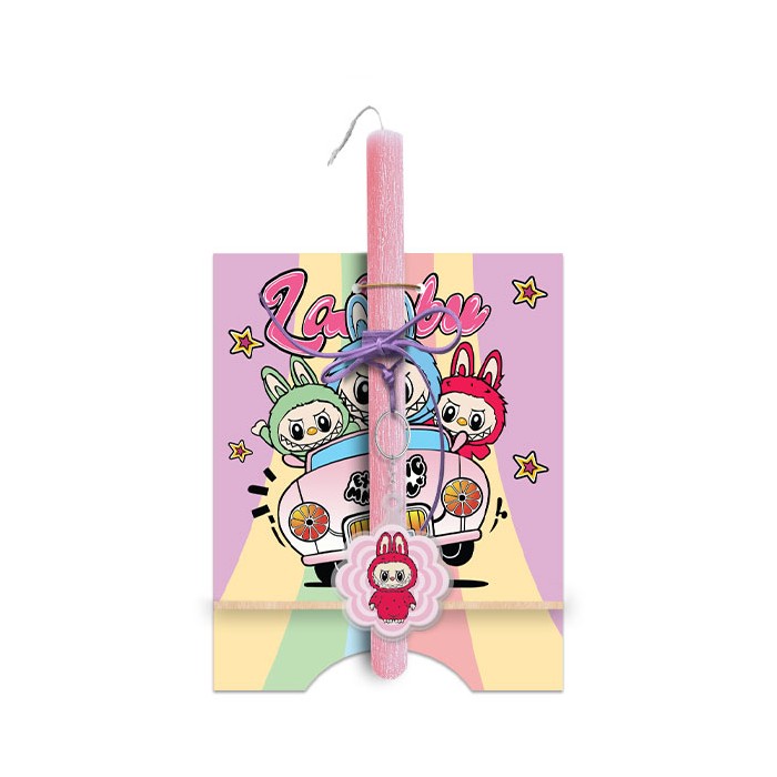 Labubu Πασχαλινή Λαμπάδα 30cm